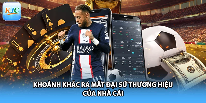 Khoảnh khắc ra mắt đại sứ thương hiệu của nhà cái
